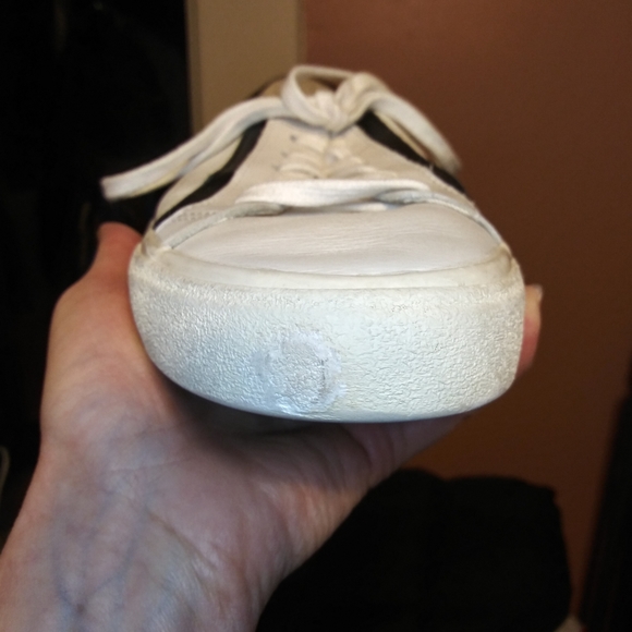 Madewell Delia Sidewalk Black & White Retro Leather Sneakers - Picture 14 of 14